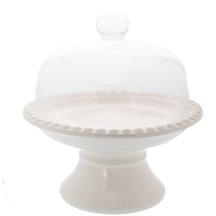 ALZATA CERAMICA TAPPO VETRO 30X30X31.5